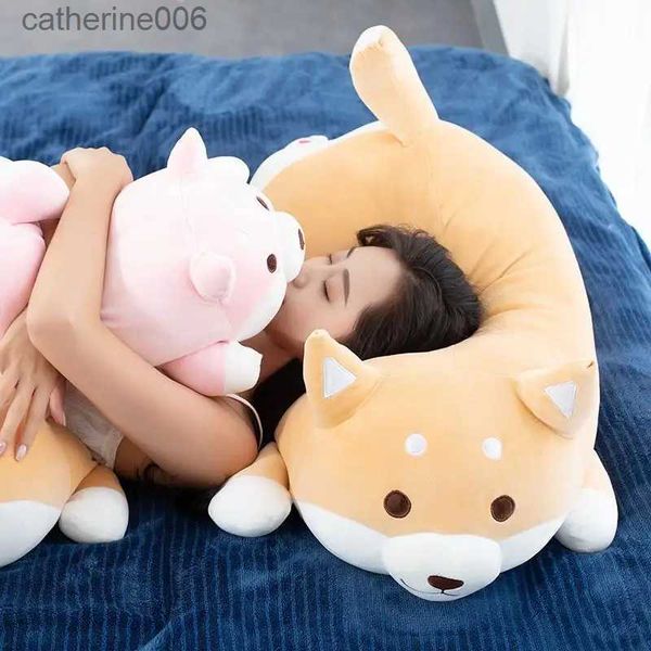 Otros juguetes Muñeca de peluche de dibujos animados Grasa Shiba Inu Corgi Almohada para perros Relleno suave Almohada de animales lindos Kawaii Juguetes para niños Regalos de cumpleaños para niños L231024