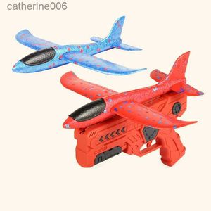 Other Toys Catapult Aircraft Toys Foam Rocket Model Toy Outdoor Model Plane Launch Toys Parent-child Interactive Toys Gifts for ChildrenL231024