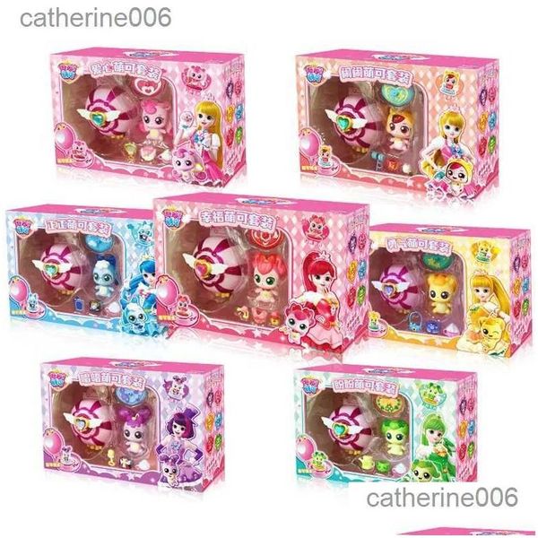 Autres jouets Catch Teenie Mirror Box Set Dessin animé Amour Princesse Transformation magique Fille Cadeaux d'anniversaire pour enfants L231024 Drop Livraison Otkvp