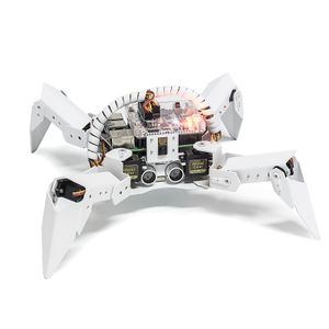 Andere Toys CC Sunfounder Picrawler AI Robot Kit voor Raspberry Pi Diy Bionic Robots Remote Control door PC mobiele telefoon Tablet 230520