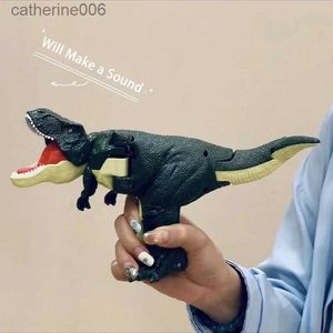 Other Toys Children Decompression Dinosaur Toy Creative Hand-operated Telescopic Spring Swing Dinosaur Fidget Toys Christmas Gifts for KidsL231024