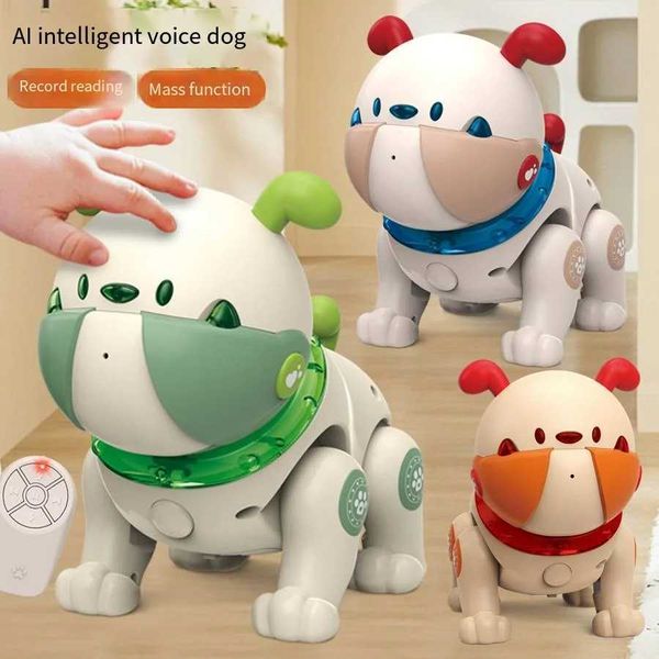 Autres jouets pour enfants Robot Intelligent Robot Dog Tape Music Lighting Multifonctional Pet Robot Interactive Toy S5178
