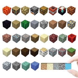 Andere speelgoed Creative Magnetic Designer 3D Cube Childrens Diy Model Education Intelligent Building Block Childrens Toy Birthday Gift S245163 S245163