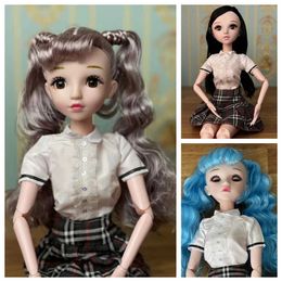 Autres jouets poupées mignonnes clignotant Eye 60cm Doll 1/3 BJD Doll and Clothes clignotant Eye Doll Enfants and Girls Doll Toy Gifts S5178