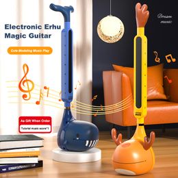 Autres jouets Objets décoratifs Figurines Enfants Otamatone Instrument de musique électronique japonais Synthétiseur portable du Japon Jouets drôles pour garçons 221118