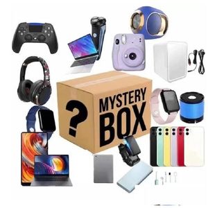 Autres Jouets Écouteurs Électroniques Numériques Lucky Mystery Boxes Cadeaux Il Y A Une Chance D'ouvrir Des Caméras Drones Gamepads Écouteurs Plus Gi Dht9K