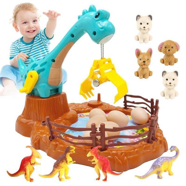 Autres jouets Machine à griffes de dinosaure Rotation à 360 degrés Mini distributeur automatique pour 3 enfants adultes avec prix 230710