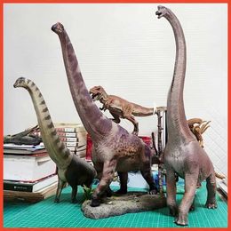 Autres jouets Haolonggood Alamosaurus Modèle Inventaire PVC MODEAU DINOSAUR COLLECTION TOUELL