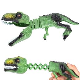 Andere speelgoed Hungry Dinosaur Grab Toy Animal Claw Helicopter Toy Dinosaur Bite Game Capture Dinosaur Toy Parent Children Interaction Novel Toyl240502