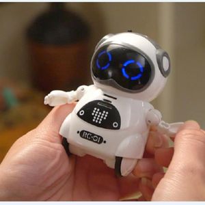 Ander speelgoed Intelligent Mini Pocket Robot Walk Music Dance Light Voice Recognition Conversation Repeat Smart Kids Toy Interactive 230808
