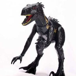 Andere Toys Jurassic World Dinosaur Indoraptor Action Picture Toy Animal Tyrannosaurus Rex Refable Joints Model Doll voor kinderen Giftl240502