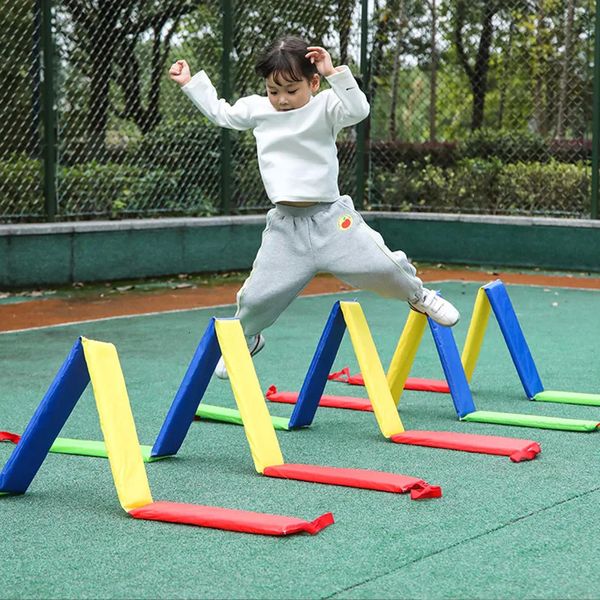 Autres jouets Enfants Outdoor Hopscotch Ring Jumping pour enfants Sports Jardin Backyard Carnaval intérieur Jeu Sensory Training Equipment 231017