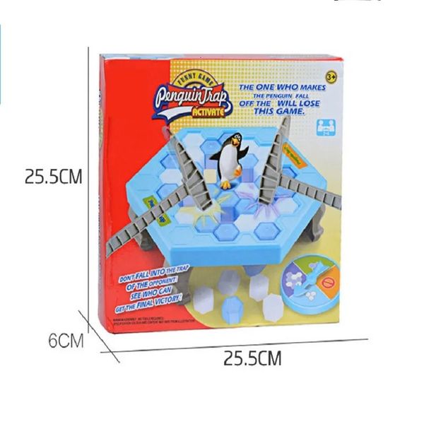 Autres jouets Mini piège Parent-enfant Divertissement interactif Jeu de société d'intérieur Jouets pour enfants Famille Break Ice Block Save 231019