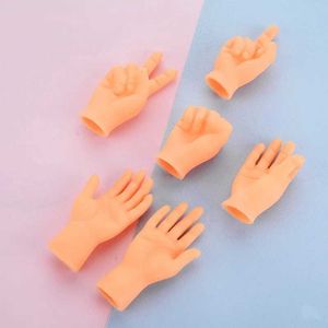 Autres jouets modèles mini outil de massage intéressant gants de doigt de silicone petit jouet de chat