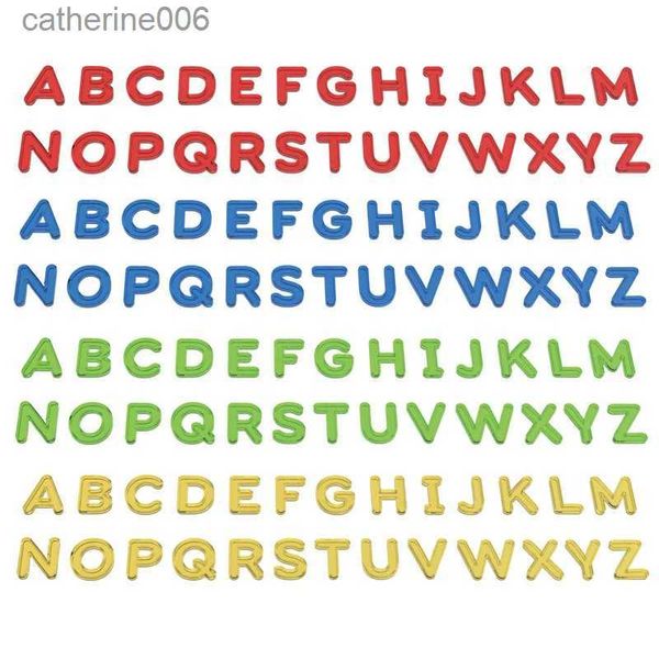 Otros juguetes Rainbow alfanumérico ortografía palabra transparente upcase/minúsculas letras inglesas aprendiendo el toyl231024 de la educación temprana