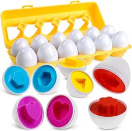 Andere speelgoedvorm bijpassende paasei -kinderen speelgoed babyleer educatie speelgoed Montessori Smart Egg Game Childrens Toy S245176320