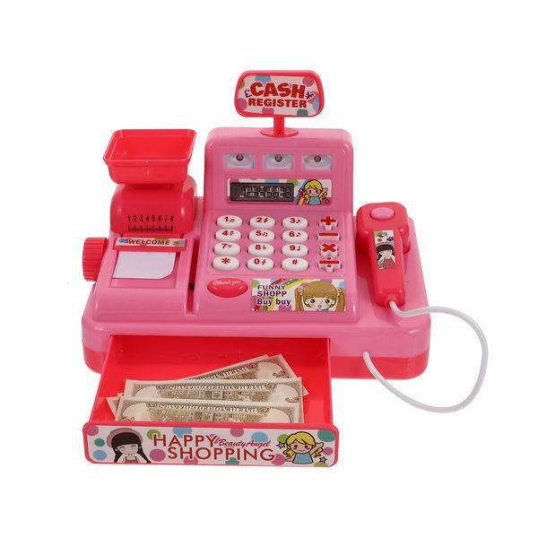 Autres jouets Squiz Money Banking Play Épicerie Montessori Tirelire Math Set Simulation Cash Register 230320
