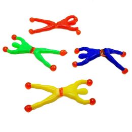 Andere speelgoed Sticky Wall Climbing Men Novel Gift Climber Men Party Kids Spider Sticky Man Toys For Children 230208