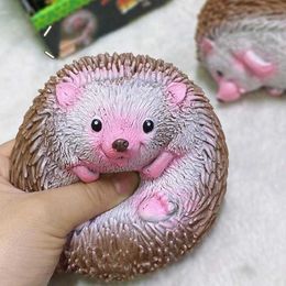 Other Toys Stress resistant Fidget squeeze cartoon hedgehog adult and children stress reducing toy fun birthday gift