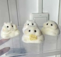 Andere speelgoed Taba Nieuwe Fidget Handmade Silicone Mini Kawaii Plush Hamster Stress Relief Squishy speelgoed