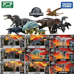 Autres jouets takara tomy ania jurassic world tyrannosaurus rex réalité simulation faune dinosaure modèle garçon jouet Noël donl240502