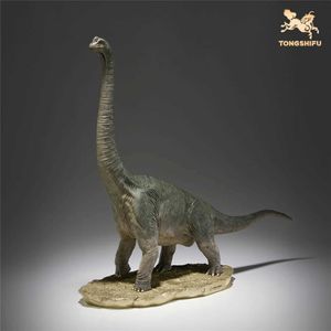 Autres jouets Toshiba 1/20 Brachiosaurus Modèle Modèle en laiton Collection Dinosaur Statue décorée avec une scène de cadeau d'anniversaire GK adulte PropSl240502