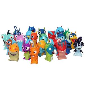 Autres jouets en gros 24 pièces / ensemble de 5 cm Cartoon Sprite Slugterra PVC Mini Action Caractère Childrens Birthday Gift Set Anime Toy Dolls