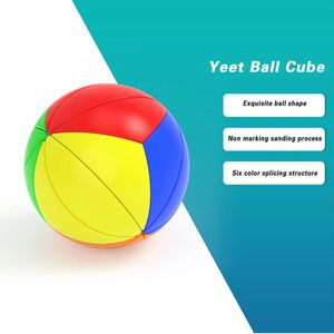 Ander speelgoed YJ Magic Cube Speed Yeet Ball Leren Educatief speelgoed voor kinderen Kantoor Anti Stress Ronde vorm Cubo Magico Educ 231113