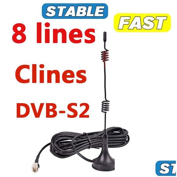 Autres pièces de télévision stables 8 lignes CCCA DVB-S2 V8X V9 V9S NOVA ENIGMA2 CLINS DROP DIVRITE