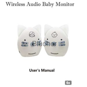 Autre V20 V30 Coffre-fort numérique sans fil LED Moniteur de son pour bébé Audio Sécurité à domicile MIC et haut-parleur intégrés pour la surveillance audio bidirectionnelle x0731