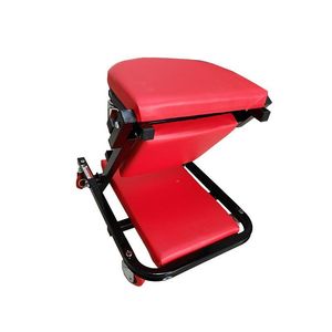 Autres outils de véhicules Détails de voiture Pliable en forme de Z par siège Chaise longue roulante Mécanicien Tabouret de travail Livraison directe Automobiles Motorcycl Otlqe