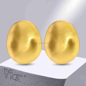 Andere vnox mode onregelmatige stud oorbellen voor vrouwen feest ceremoney sieradengold kleur roestvrij staal overdreven oorcadeau voor haar 240419