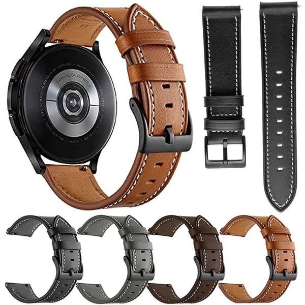 Autres montres Bracelet en cuir 20 22 mm adapté à la montre Xiaomi couleur 2 mètres Bracelet actif S1/Pro adapté à la montre intelligente Xiaomi S2 42 46 mm J240222