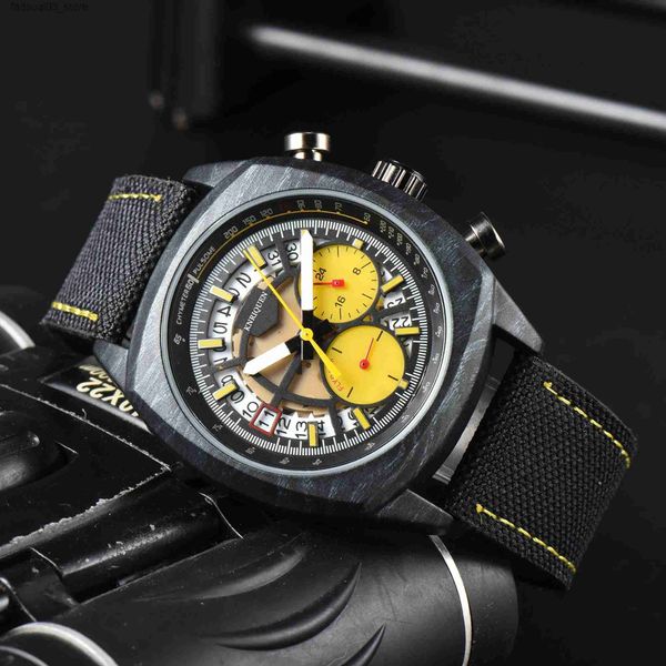 Autres montres 2024 Nouvelle marque originale de luxe poignet es pour hommes date automatique boîtier carré bracelet en cuir quartz AAA horloges livraison gratuite Q240118