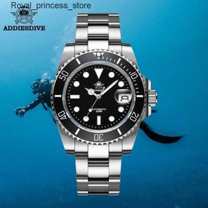 Autres montres ADDIESDIVE Business Leisure Homme en acier inoxydable en Europe Amérique Automatique Mécanique es Diverses Couleurs Plongée Q240301