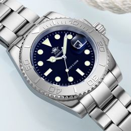 Autres montres ADDIESIDVE Montre en acier inoxydable pour hommes 200m Diver BGW9 Super Luminous Reloj Hombre Quartz d'affaires européen et américain 231219