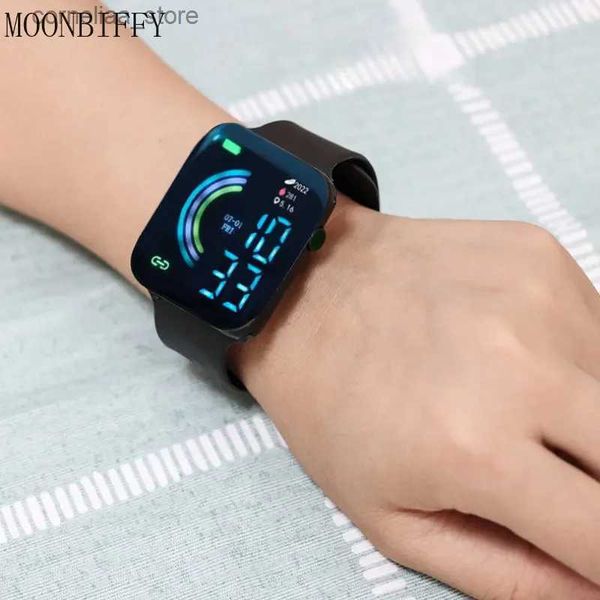 Autres montres Jetable Smart Mens Femmes Appel sportif Connexion étanche Téléphone Fitness Digital Pas de charge Y240316