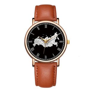 Autres montres Mode pour hommes Quartz Montre en cuir Mens Business Montres-bracelets Mens Clock Man Whatch Relogio Reloj Hombre 231208