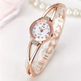 Autres montres Montre de mode Montre de luxe Marque Bracelet en acier inoxydable Montres Dames Quartz Robe reloj mujer Horloge 231207