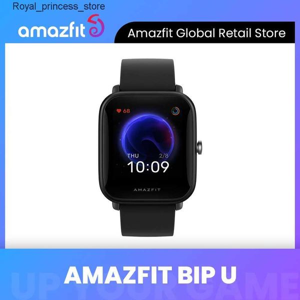Autres montres Global Amazfit Big U Smart 60 + Mode Sport Portugal Fitness Track 1,43 pouces grand écran intelligent Q240301