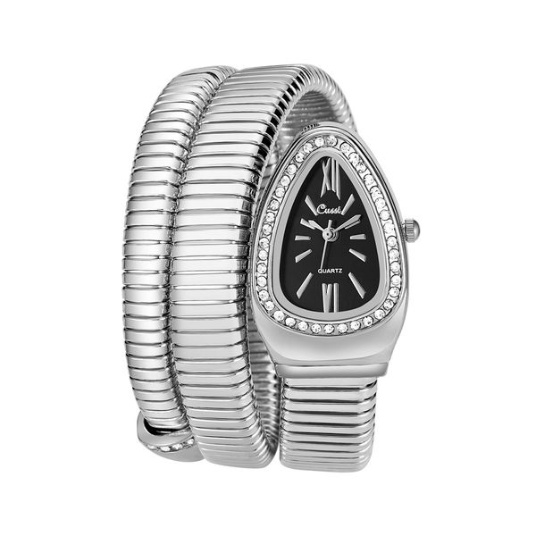 Otros relojes Gold Sliver Watch Women Cuarzo Wristwath Luxury Bangle Bracelet Ladies Clock Girls Student Fashion Black Golden Reloj 230809