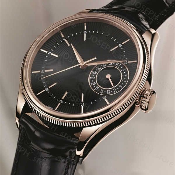 Autres montres Hot Mens Watchs 39 mm Automatique mécanique montre Black Celluni Ceramic Sapphire Wrists Super Luminal Montre de Luxe J230413