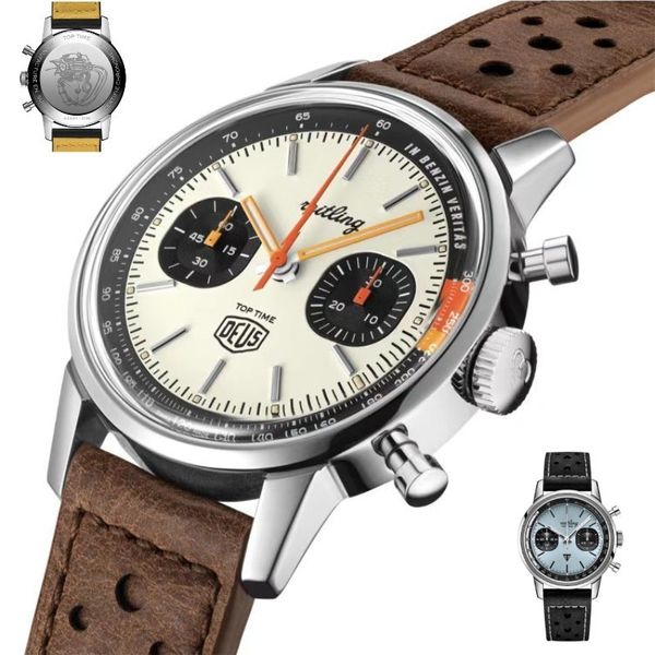 Otros relojes Luxury Top Time Series Top AAA Brand Reloj para hombres Temporización de aviación profesional Panda Eye Business Sports Watch para hombre 230601