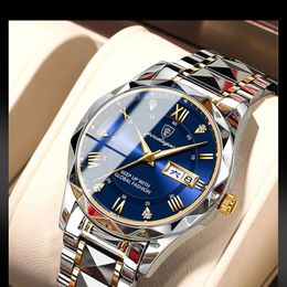 Andere horloges Luxe waterdichte lichtgevende heren Fashion Relojes de Lujo Para Hombre 230816