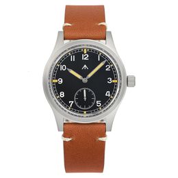 Autres montres Montre pour hommes Petite seconde Vintage Field Quartz 36mm 100m Rétro Armée Repilca D12 Dirty Dozen Montres-bracelets Horloge Relojes 230904