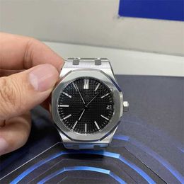 Autres montres Montres de créateurs royaux pour hommes montre mécanique automatique en chêne tous les cadrans fonctionnent bleu noir reloj mode montre de luxe vintage vis étanche p J230606