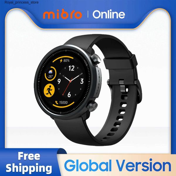 Autres montres Mibro Smart A1 Global App Control Fréquence cardiaque Surveillance de la santé du sommeil 5ATM Sports étanches pour hommes et femmes Q240301