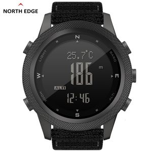 Andere horloges NORTH EDGE APACHE-46 Heren Digitaal horloge Buitensporten Hardlopen Zwemmen Buitensporthorloges Hoogtemeter Barometer Kompas WR50M 230612