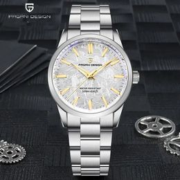 Autres montres PAGANI DESIGN 40MM Hommes Quartz TMI VH31 Luxe Business Top Saphir 316L Acier inoxydable 100M Montre étanche pour 231101