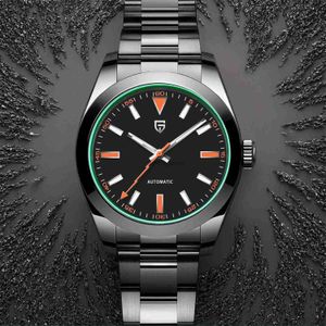 Other Watches PAGANI DESIGN Green Sapphire Glass Men's Mechanical Watches Luxury Automatic Watch Men NH35A Stainless Steel Diving Sports ClockL231220